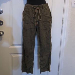 Free People City Slouch Canvas Pants 